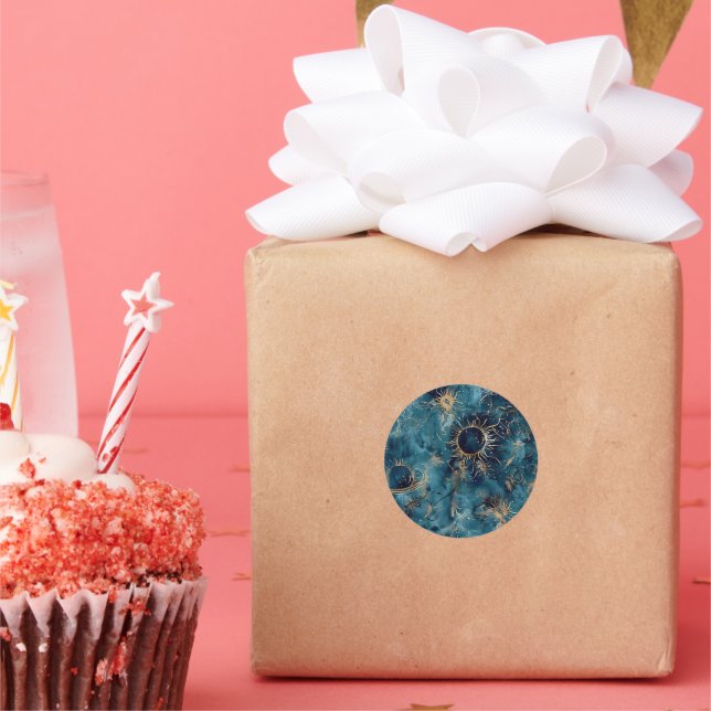 Nebula Personalizado Sol oscuro Sello para sobres  (Fiesta)