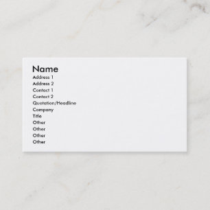 NebulaNueve tarjetas de presentación