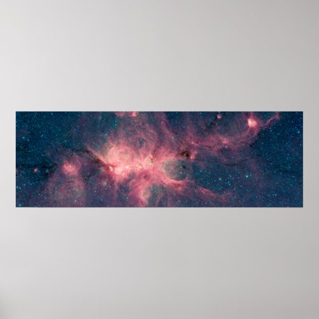 Nebulosa de la pata del gato, impresión astronómic (Frente)