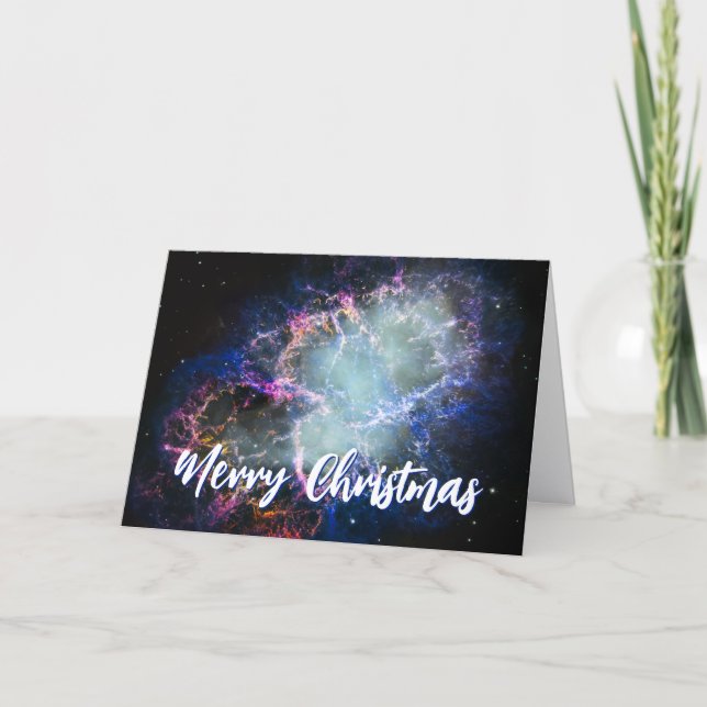 Nebulosa del Cangrejo Feliz Navidad (Anverso)