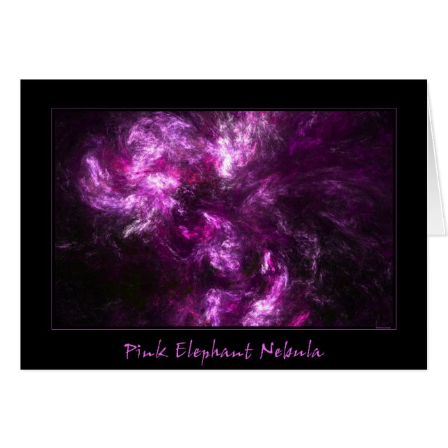 Nebulosa del elefante rosado (Anverso (Horizontal))