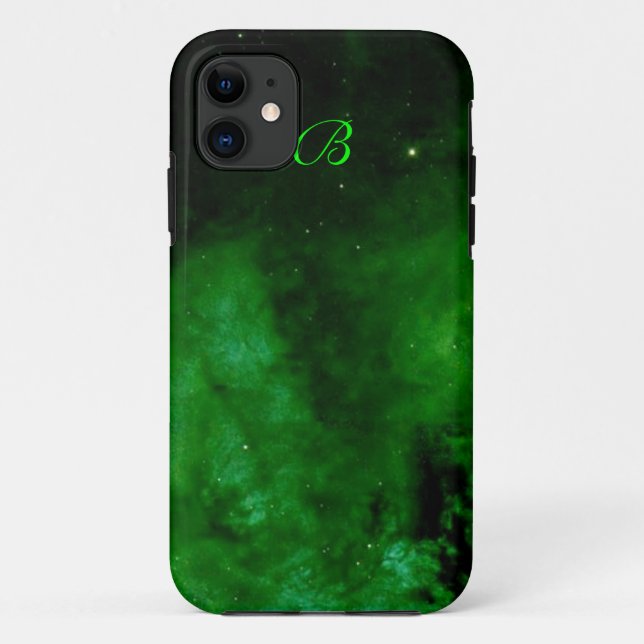 Nebulosa en el funda Alien Green iPhone 5 (Reverso)