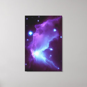 Nebulosa Galáctica Starburst Night Sky Lienzo envu