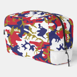 Neceser 4th of July, Independence day, Camouflage Gold