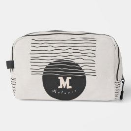 Neceser Abstract aesthetic minimal Monogram Modern