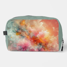 Neceser Abstract Floral Cloud Ink Landscape