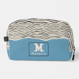 Neceser Abstract minimalist artistic lines Monogram