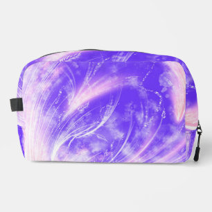 Neceser Abstract Pink Purple Dandelions & Fireflies