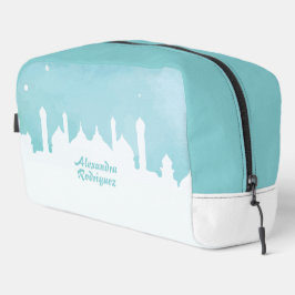 Neceser Acuarela de las noches turquesa árabes