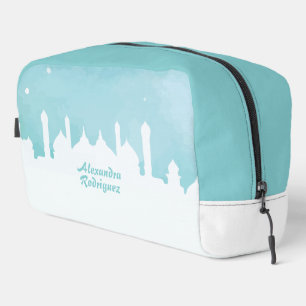 Neceser Acuarela de las noches turquesa árabes