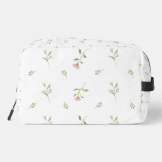 Neceser acuarela floral rústica