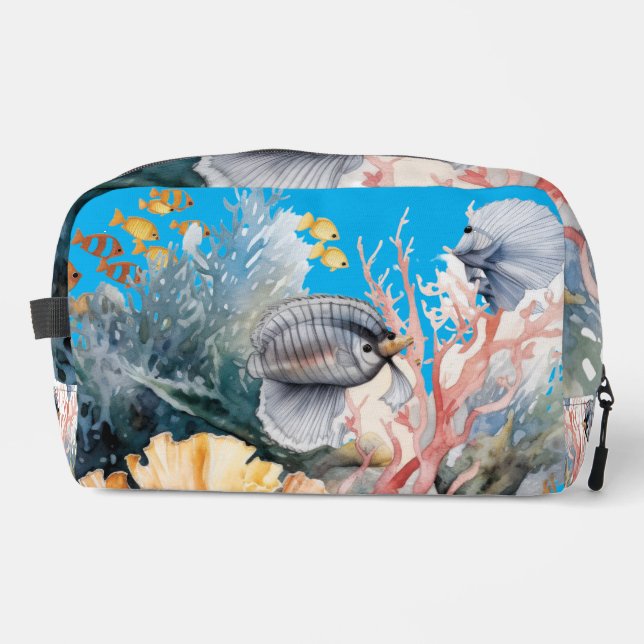 Neceser Acuario de pintura marina (Anverso)