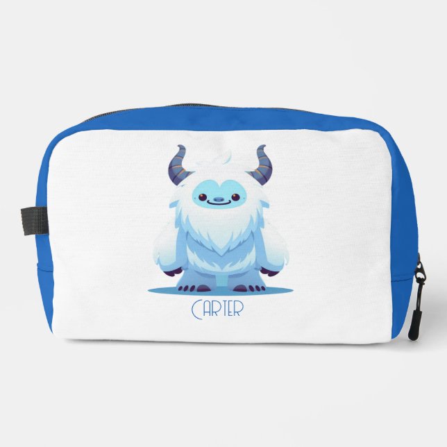 Neceser Adorable yeti de Navidad/invierno (Anverso)