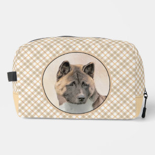 Neceser Akita American Inu Japonesa Sable Pintando Arte De