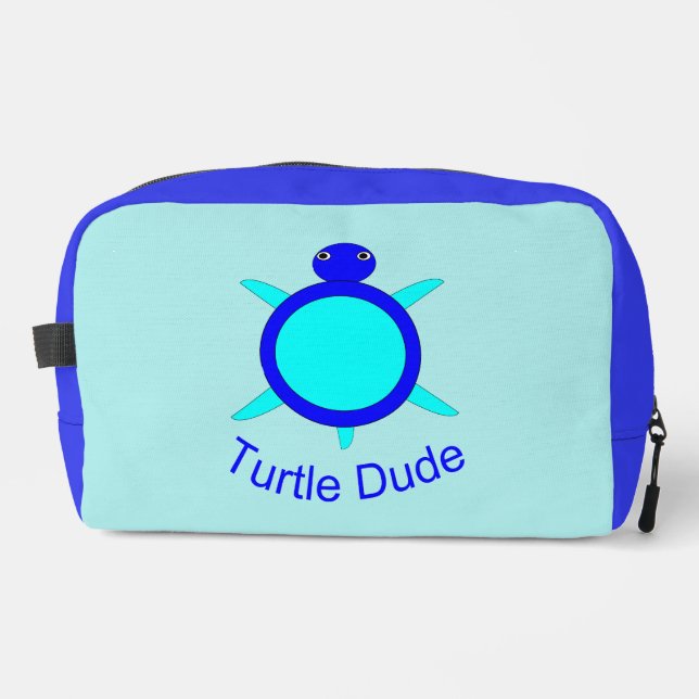 Neceser Amigo de la Turba Azul Brillante (Anverso)
