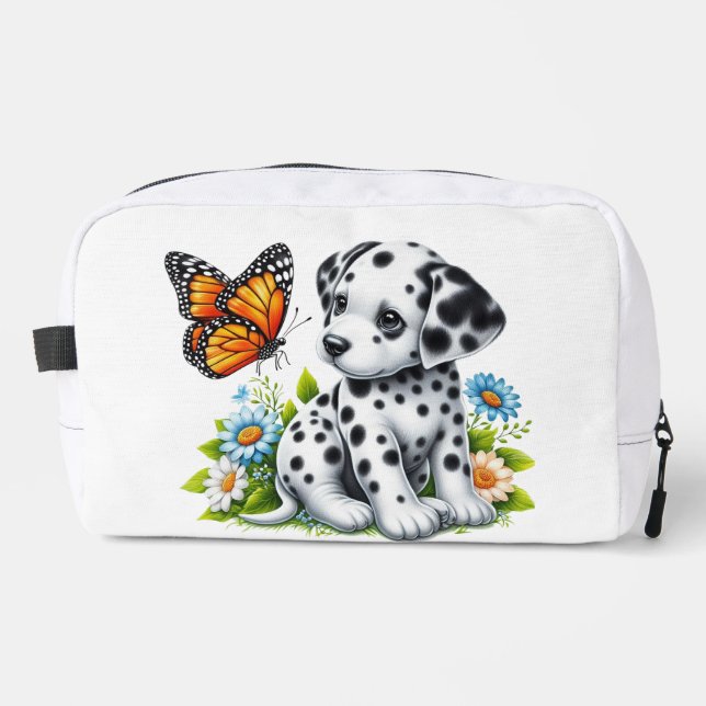 Neceser Amigos de Cute Dalmatian/Butterfly (Anverso)