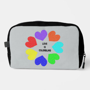 Neceser Amor interracial Corazón arcoiris