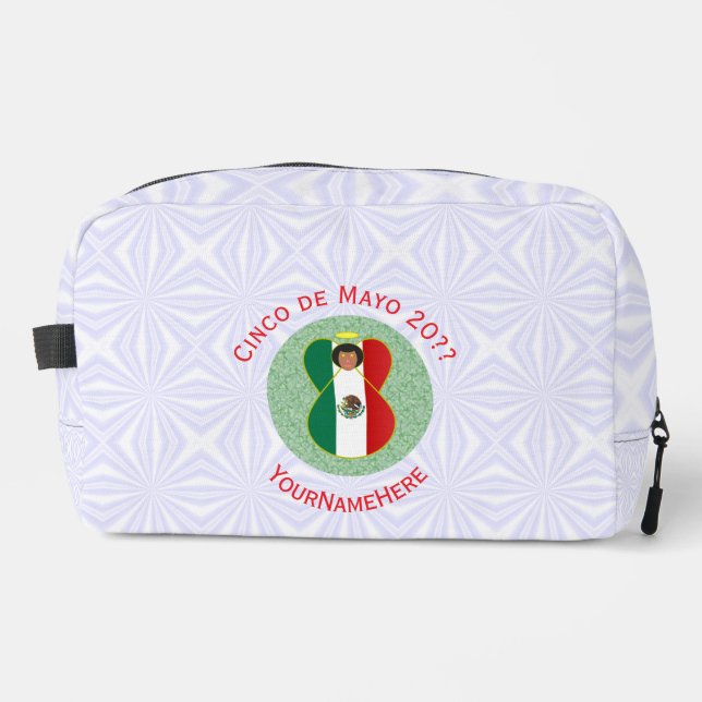 Neceser Ángel Personalizado Mexicano Cinco de Mayo (Anverso)