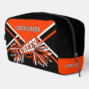 Neceser Animadora Personalizada Naranja, Negro, Blanco