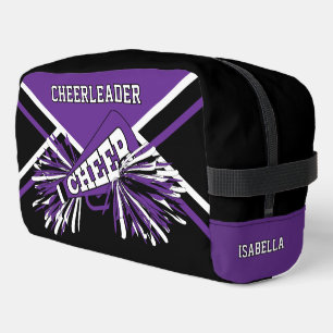 Neceser Animadora Personalizada   Púrpura, Negro, Blanco