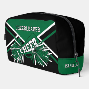 Neceser Animadora Personalizada Verde, Negro, Blanco