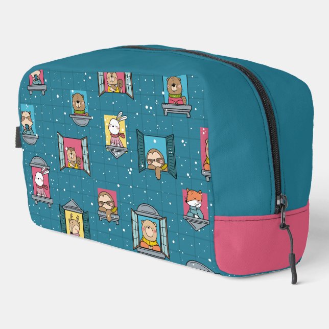 Neceser Animales En La Ventana (Esquina derecha)