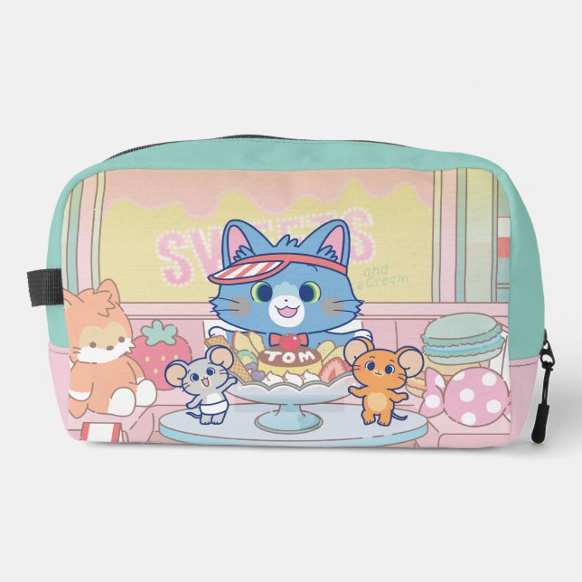 Neceser Anime Tom, Jerry y la sala de postres Tuffy (Anverso)