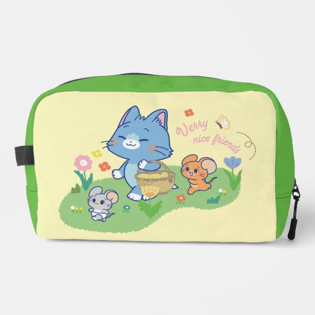 Neceser Anime Tom, Jerry y Tuffy Picnic (Anverso)