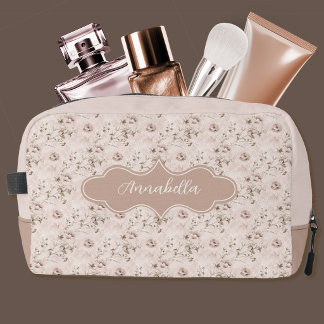 Neceser Annabella Vintage Polvo de Rosa Rosa