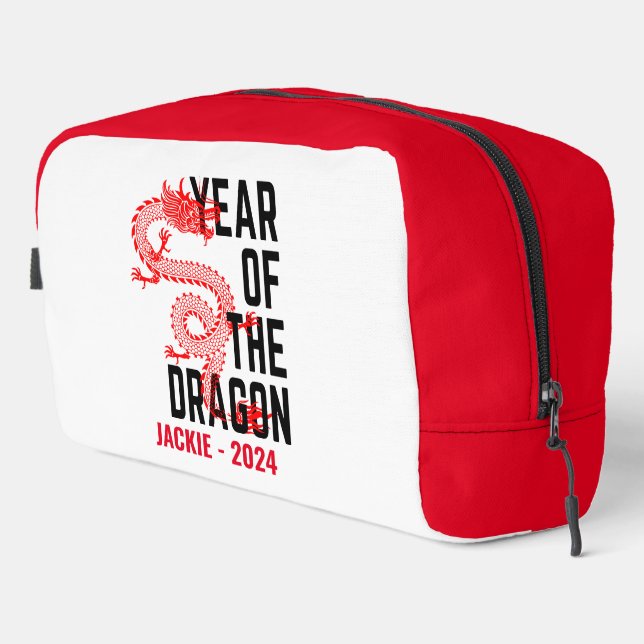 Neceser Año de nombre personalizado del año de nacimiento  (Esquina derecha)