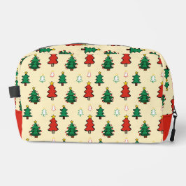 Neceser Árbol de Navidad con estrella de patrón ininterrum