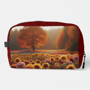 Neceser Árboles otoñales/campo con mamáes