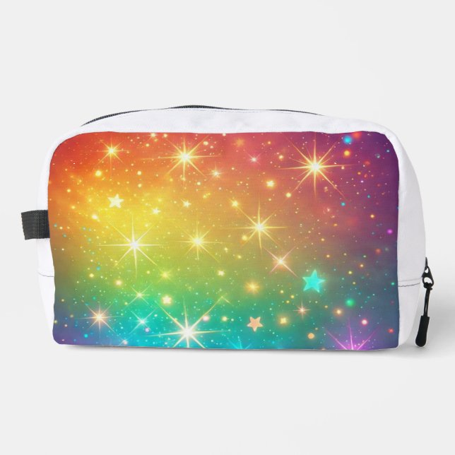 Neceser Arcoíris colorido estrella espacio (Anverso)