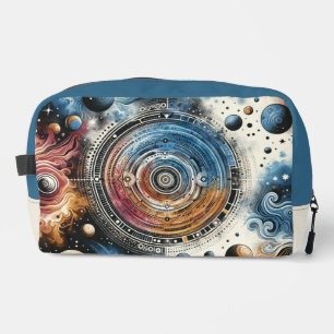 Neceser Arte cósmico estilo Batik futurista - Diseño espac