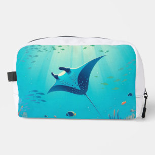 Neceser Arte costero clásico de manta raya