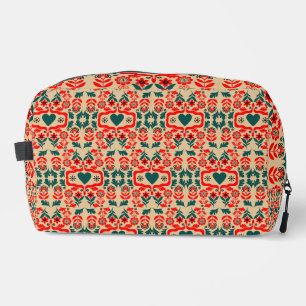 Neceser Arte de flores abstractas boho