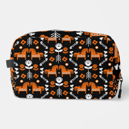 Neceser Arte folclórico escandinavo de caballos