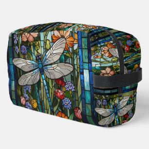 Neceser Arte Retro Dragonfly pintura botánica