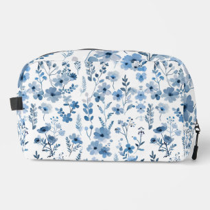 Neceser Artículos de aseo Blue French Floral
