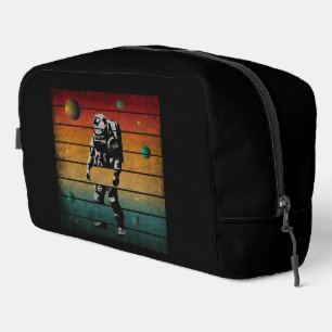 Neceser Astronauta Divertido de Moda Espacio Vintage Plane