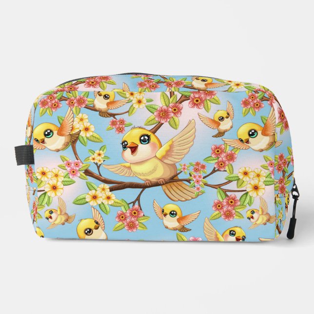 Neceser Aves cortas y felices entre las flores de primaver (Anverso)