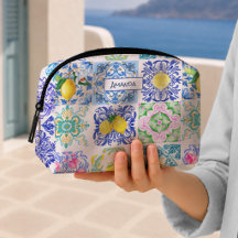 Azulejo de Citricos Azul Amarillo Siciliano de Ver