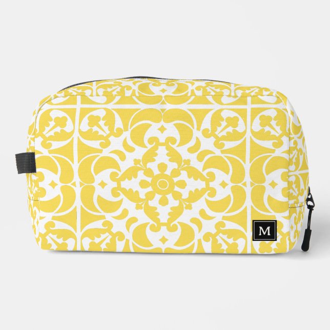 Neceser Azulejos amarillos Mediterráneo portugués (Anverso)