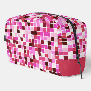 Neceser Azulejos de Piscina, Baldosas Mosaico Rosa, Patrón