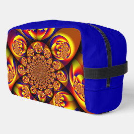 Neceser Azules, Amarillos, Mini Esferas De Oro