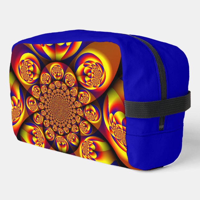 Neceser Azules, Amarillos, Mini Esferas De Oro (Esquina izquierda)