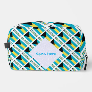 Neceser Bahamas Bandera Bahameña Azulejo Personalización A