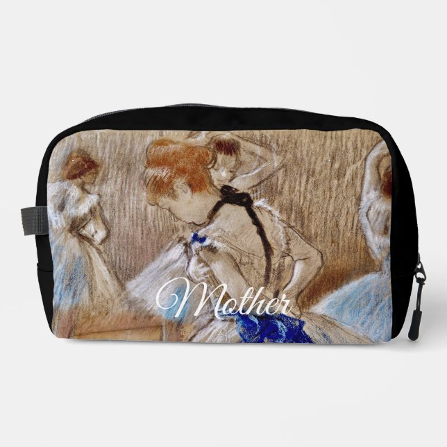 Neceser Bailarina de Degas con lazo azul (Anverso)