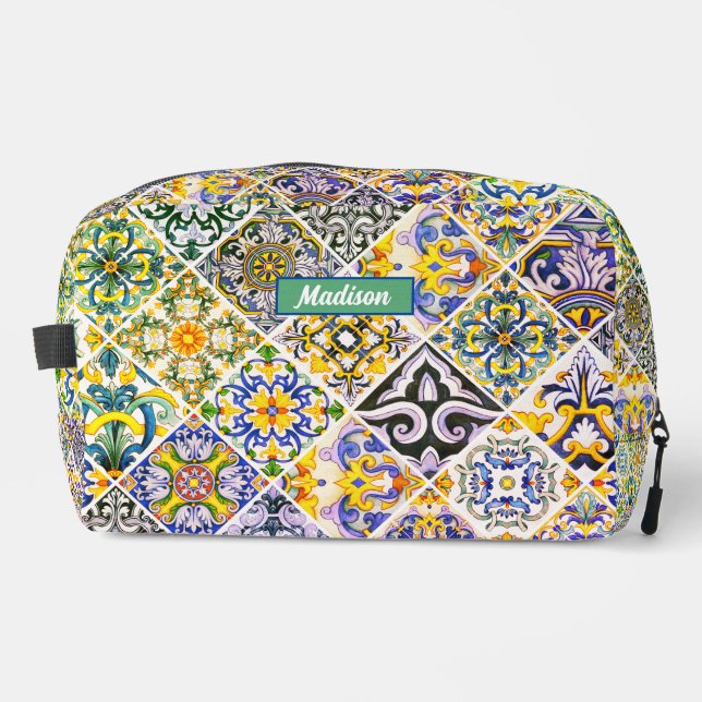 Neceser Baldosas mexicanas, marroquíes, sicilianas y medit (Anverso)