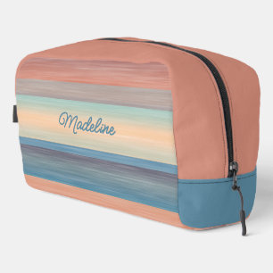 Neceser Bandas acuáticas del Naranja azul Aqua verde azula